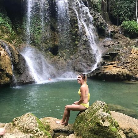 Lepont Mu Waterfall Bungalow Hòa Bình Εξωτερικό φωτογραφία