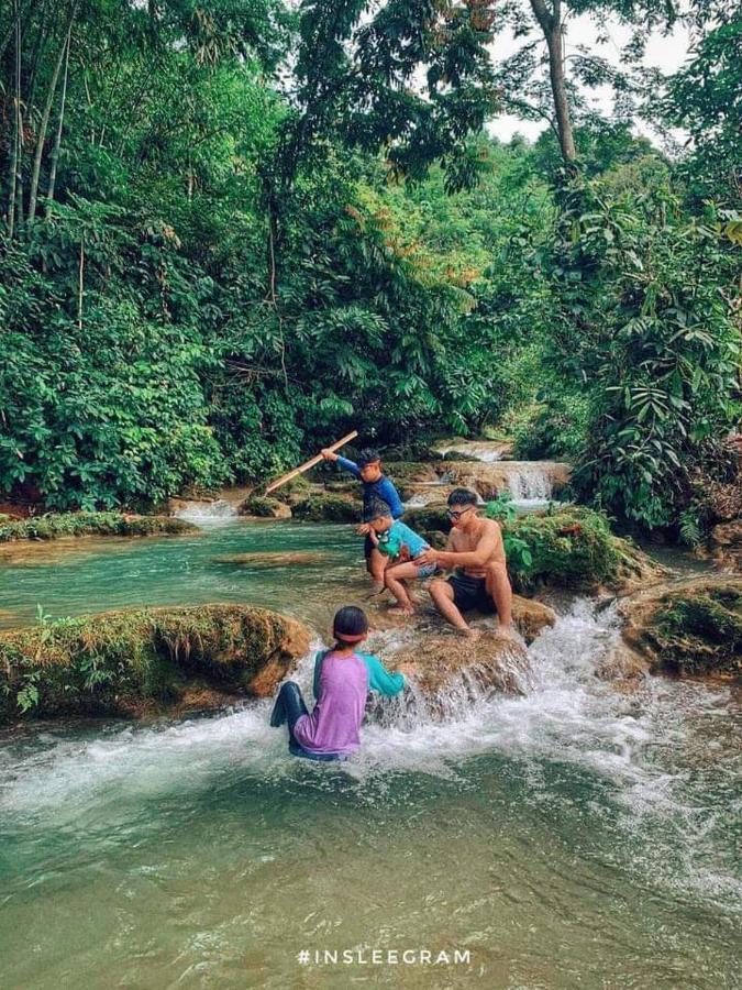 Lepont Mu Waterfall Bungalow Hòa Bình Εξωτερικό φωτογραφία