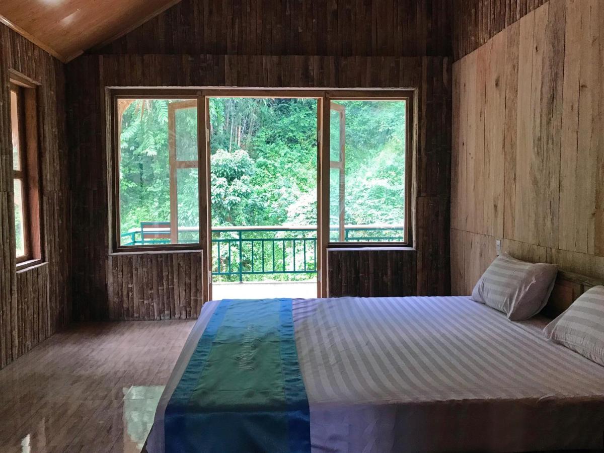 Lepont Mu Waterfall Bungalow Hòa Bình Εξωτερικό φωτογραφία