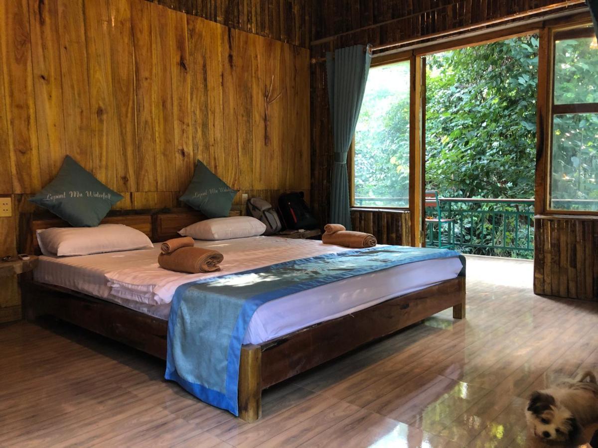Lepont Mu Waterfall Bungalow Hòa Bình Εξωτερικό φωτογραφία